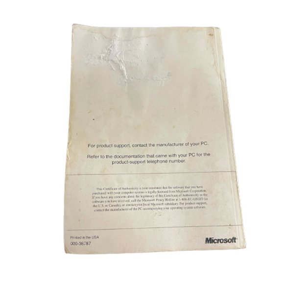 Microsoft MS-DOS 6.22 Operating System, Concise User's Guide Without Disc - Picture 2 of 3